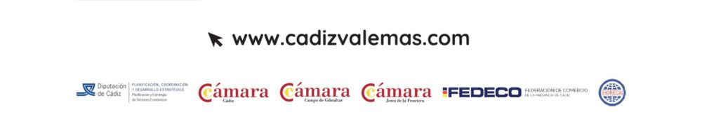 Logotipos y link a web Cádiz Vale +