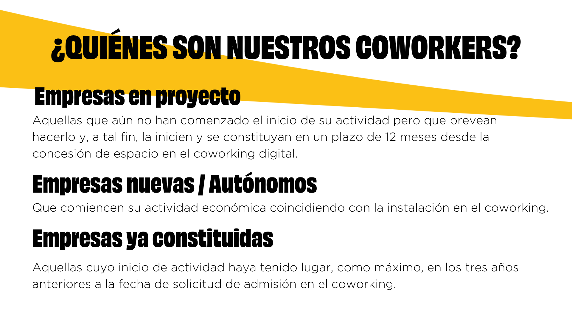 Destinatarios Coworking Digital La Llave
