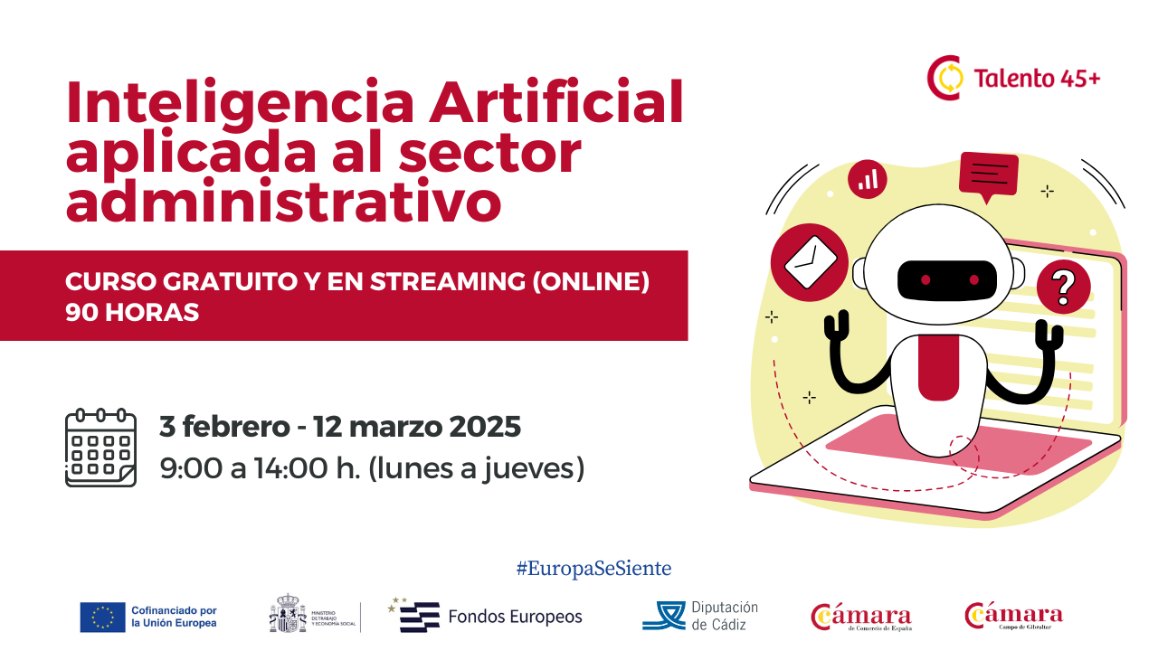 Curso IA aplicada al sector administrativo