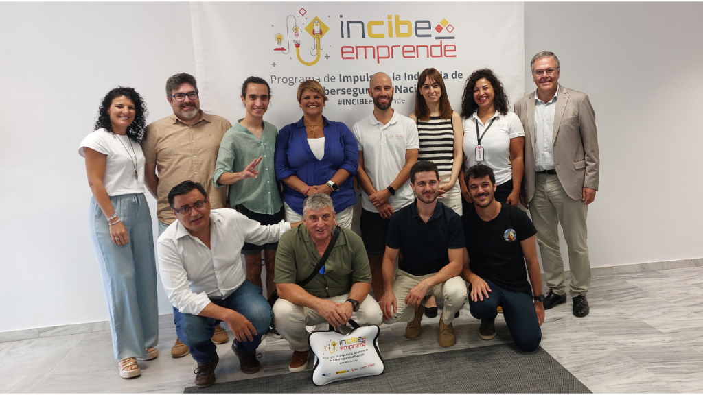 emprendedores con proyectos de ciberseguridad en el programa de Incubación de Incibe Emprende