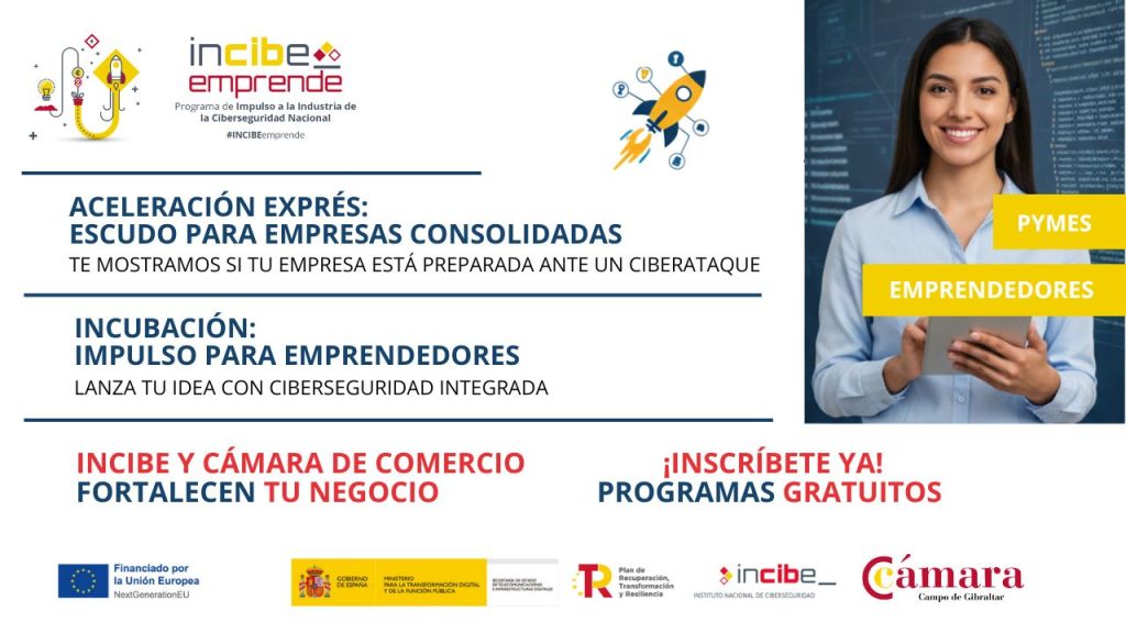 programas ciberseguridad cámara de comercio Algeciras