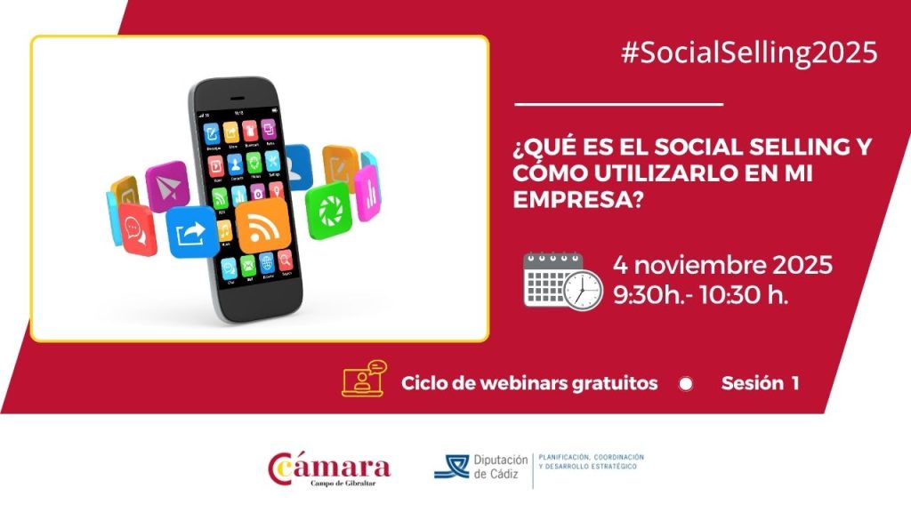 Webinar que es el Social Selling Cámara de Comercio Algeciras